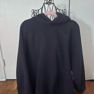 Aritzia Navy Sweatfleece Hoodie